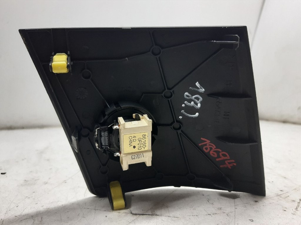 TOYOTA COROLLA Verso II (ZER_/ ZZE12_/ R10) 1.8 (ZNR11_) Magassugárzó Hangszóró #18694# 8. kép