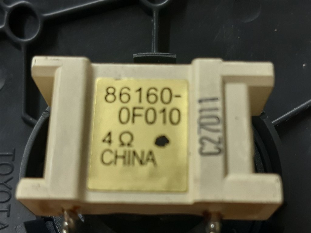 TOYOTA COROLLA Verso II (ZER_/ ZZE12_/ R10) 1.8 (ZNR11_) Magassugárzó Hangszóró #18694# 9. kép