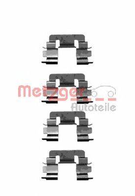 METZGER 109-1229 - Fékbetét szerelékkészlet HONDA TOYOTA
