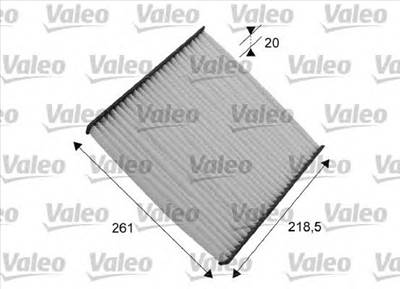 VALEO 715552 - pollenszűrő ABARTH ALFA ROMEO CITROËN DACIA FIAT HYUNDAI OPEL PEUGEOT VAUXHALL