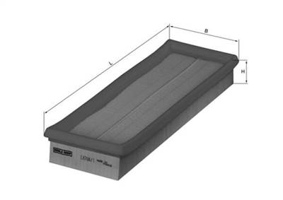 MAHLE LX 704/1 - légszűrő NISSAN OPEL RENAULT VAUXHALL