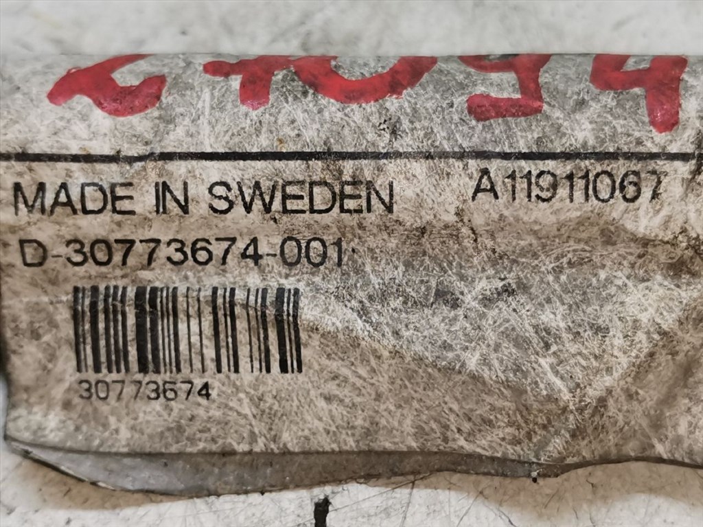 VOLVO S80 II (AS) 2.5 T Negatív Kábel #27094# A11911067 7. kép