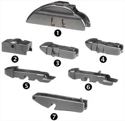 HELLA 9XW 197 765-151 - ablaktörlő lapát ABARTH ALFA ROMEO CHEVROLET DAEWOO DAIHATSU FIAT FORD HONDA