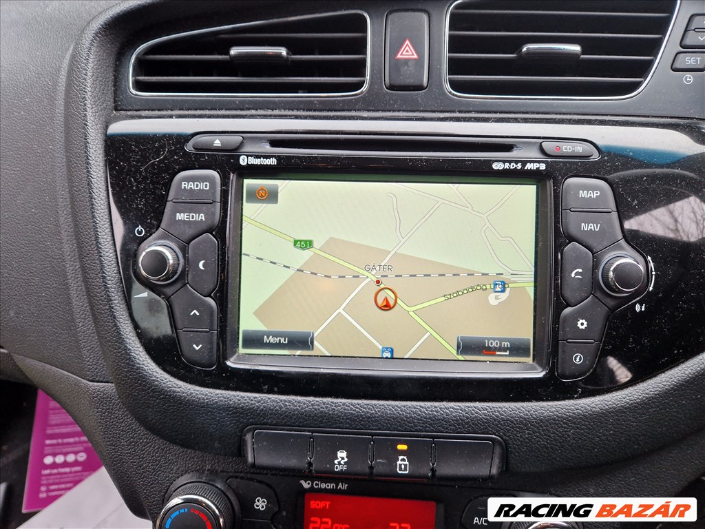 Kia Ceed II navigációs fejegység  96560a2000wk 4. kép
