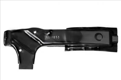 Suzuki Swift 1990-2003 bal hátsó hossztartó gerenda, lengőkar rögzítéssel (6811853)