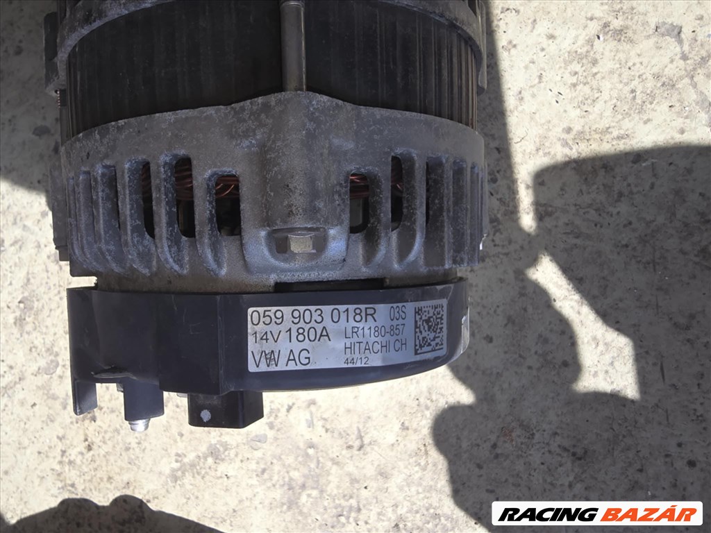 Audi 3.0 v6 tdi generátor 2011-2015 A6/A7/A8 059903018r 2. kép