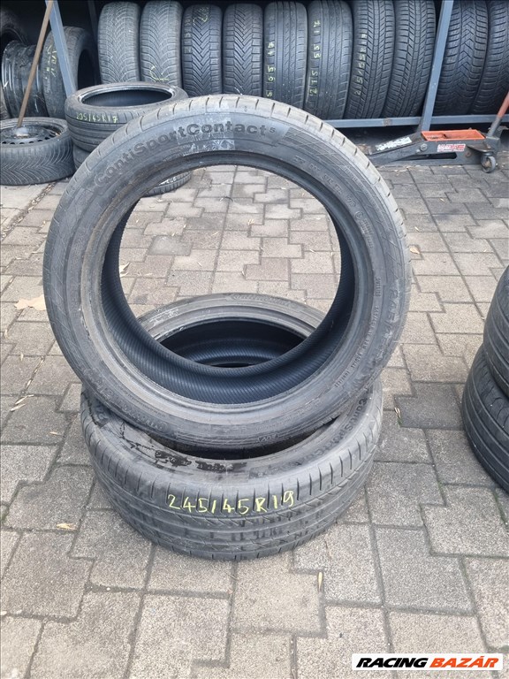  245/4519" újszerű Continental ContiSportContact 5 nyári gumi 2db  2. kép