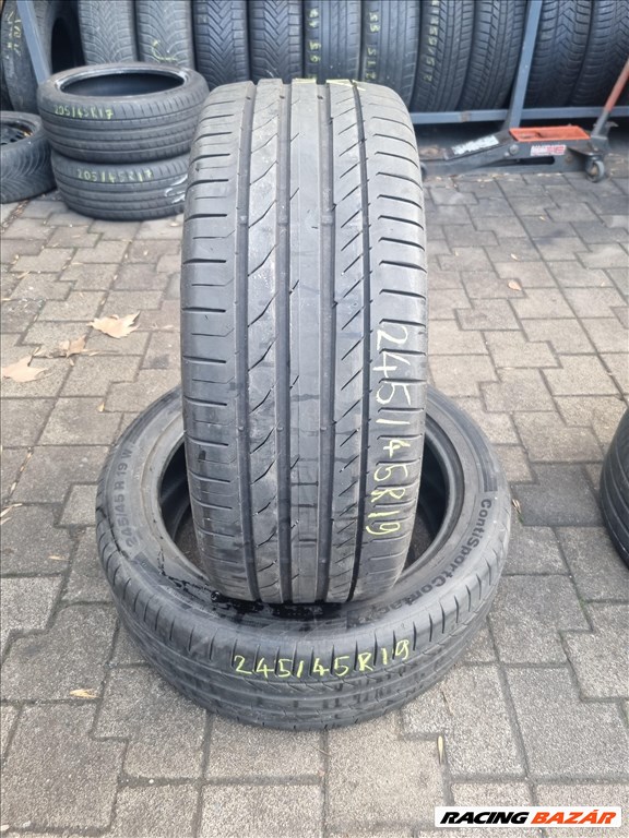  245/4519" újszerű Continental ContiSportContact 5 nyári gumi 2db  3. kép