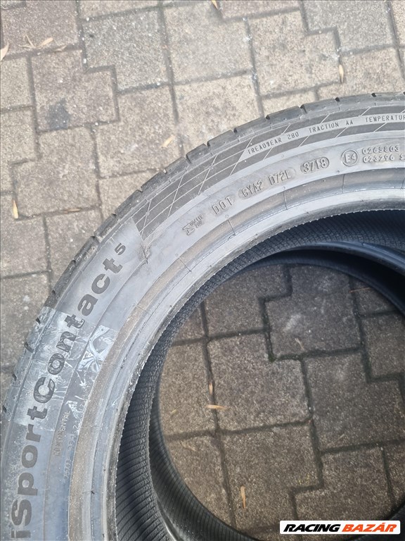  245/4519" újszerű Continental ContiSportContact 5 nyári gumi 2db  6. kép