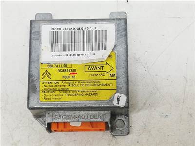 CITROËN XSARA (N1) 1.4 i Légzsák Elektronika #8370# 9636894280
