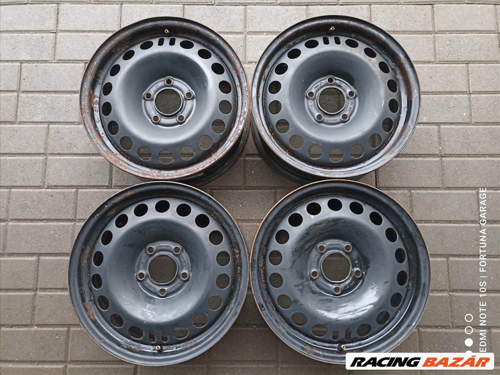 5x115 16" Opel / Chevrolet használt lemezfelni garnitúra (R577) 1. kép