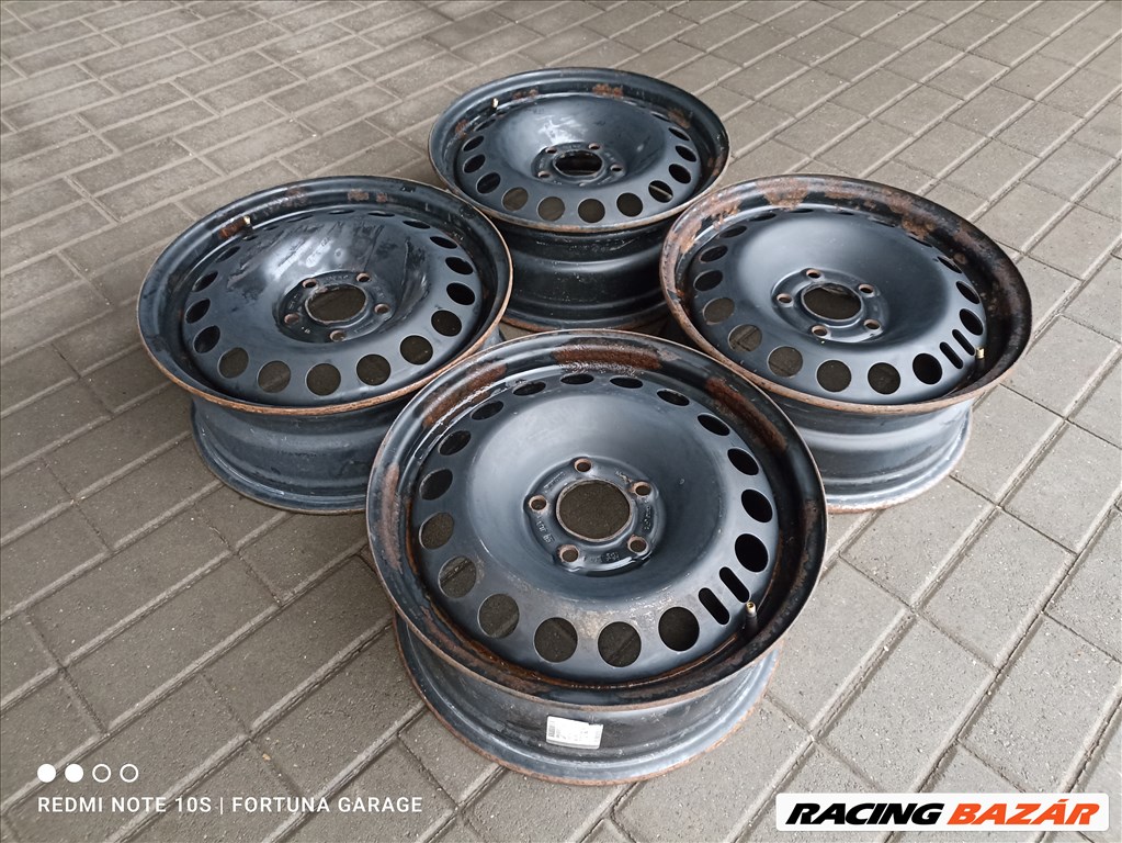 5x115 16" Opel / Chevrolet használt lemezfelni garnitúra (R577) 2. kép