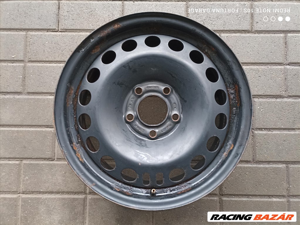 5x115 16" Opel / Chevrolet használt lemezfelni garnitúra (R577) 4. kép