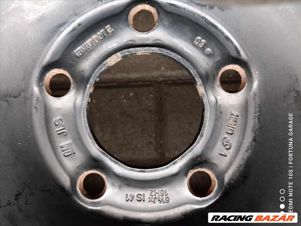 5x115 16" Opel / Chevrolet használt lemezfelni garnitúra (R577) 7. kép