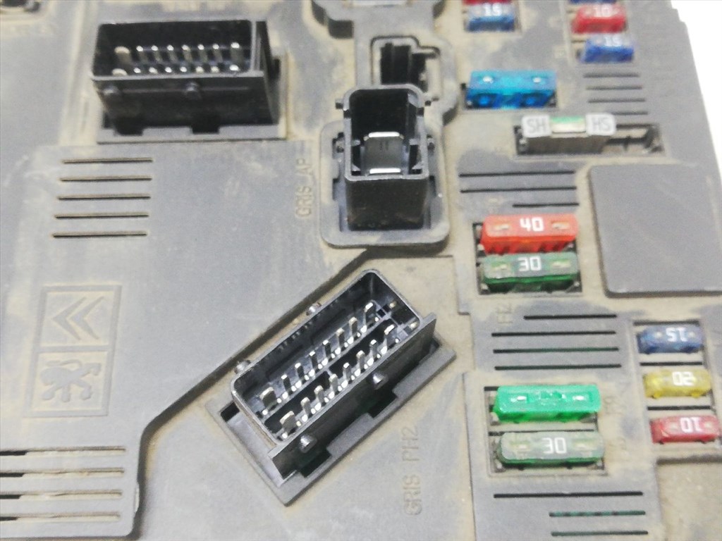 CITROËN C3 I (FC_) 1.1 i Biztosítéktábla Utastér #10908# 5. kép