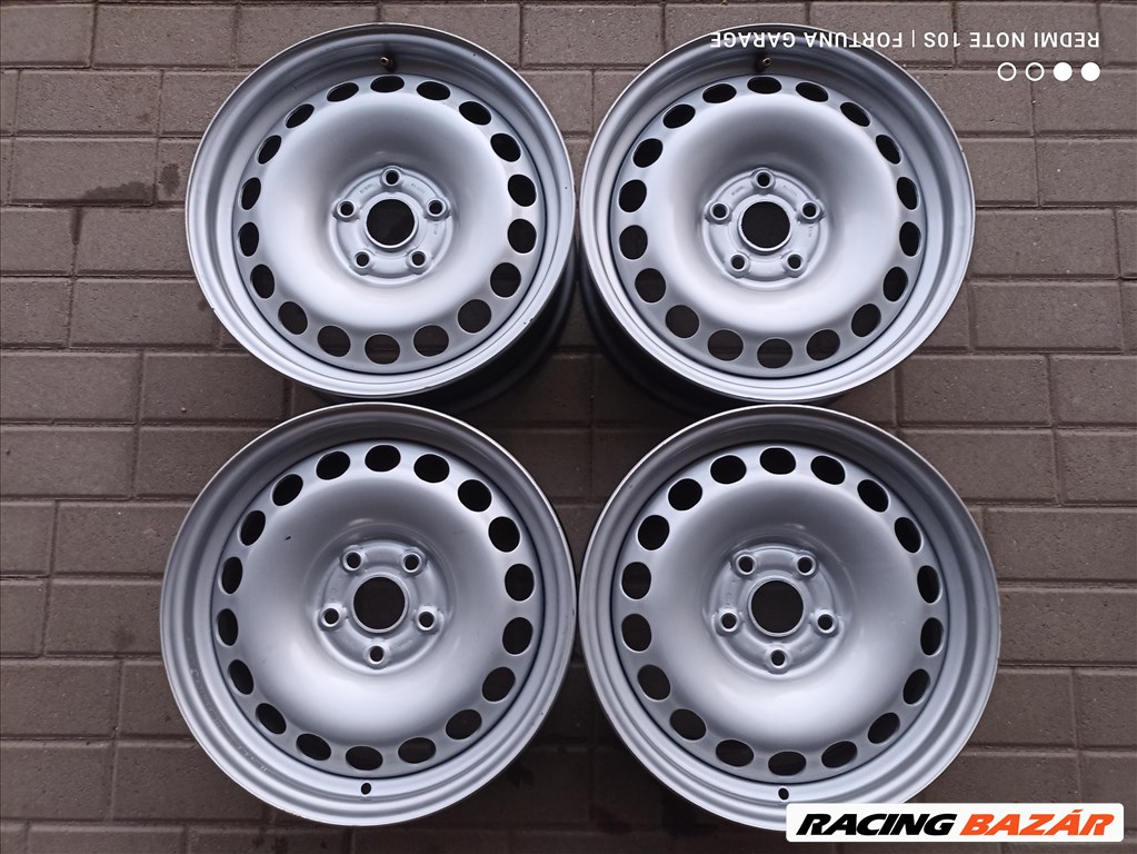 5x112 16" VW / Seat újszerű lemezfelni garnitúra (R568) 1. kép