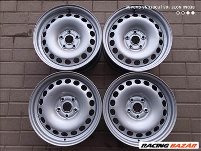 5x112 16" VW / Seat újszerű lemezfelni garnitúra (R568)