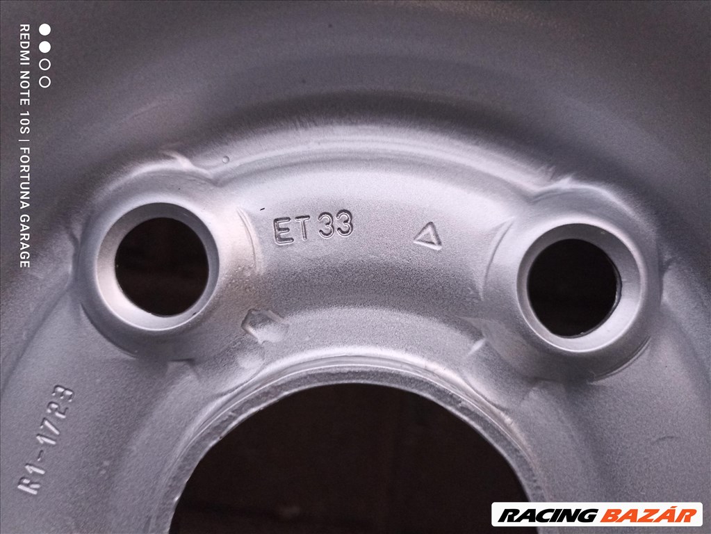 5x112 16" VW / Seat újszerű lemezfelni garnitúra (R568) 7. kép
