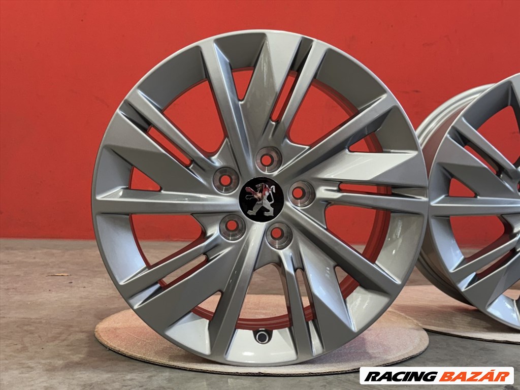 R16 5x108 Original Peugeot 508 7J ET40 új demo gyári alufelnik felnik  3. kép