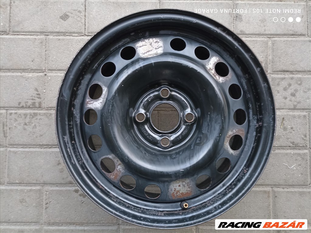 4x100 15" Opel használt lemezfelni garnitúra (R559) 5. kép