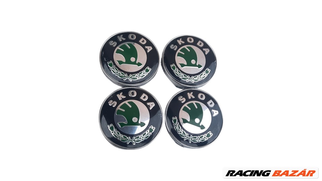 Skoda kerékagy porvédő kupak felni közép díszkupak 60mm 1. kép