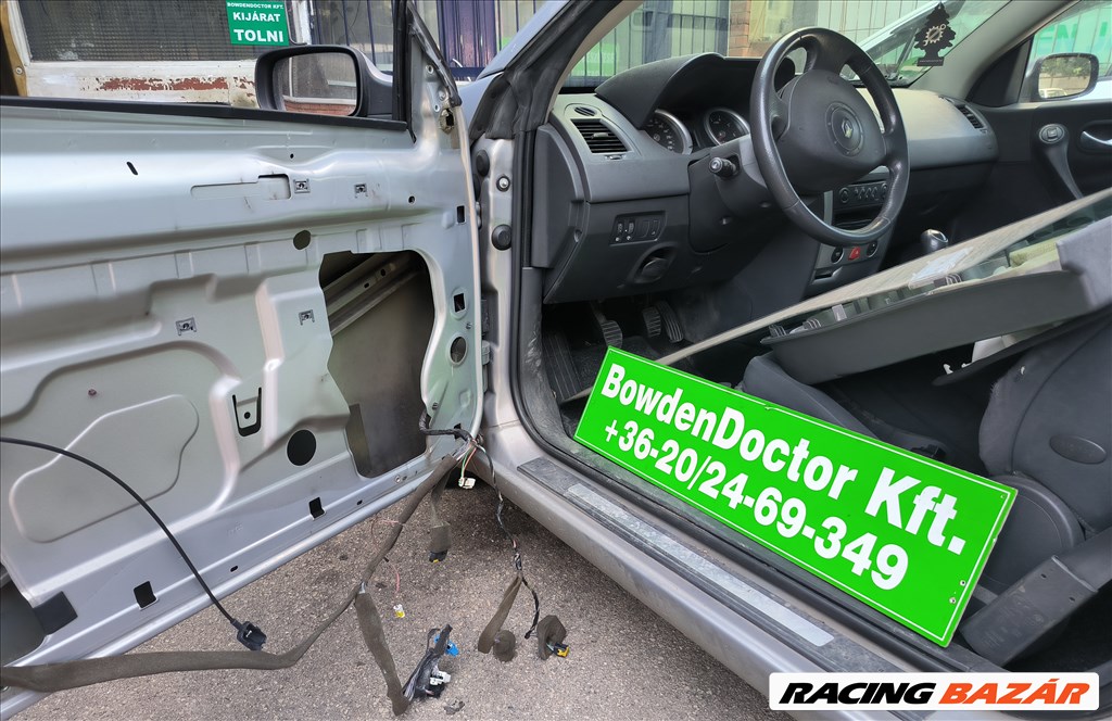 Megane 2 cabrio ablakemelő javítás,szett,csúszka,szereléssel is,06202469349 24. kép