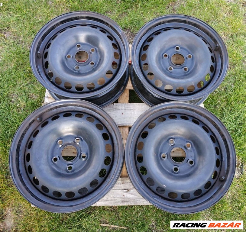 VW lemezfelni garnitura 5 X 112 R15 1. kép