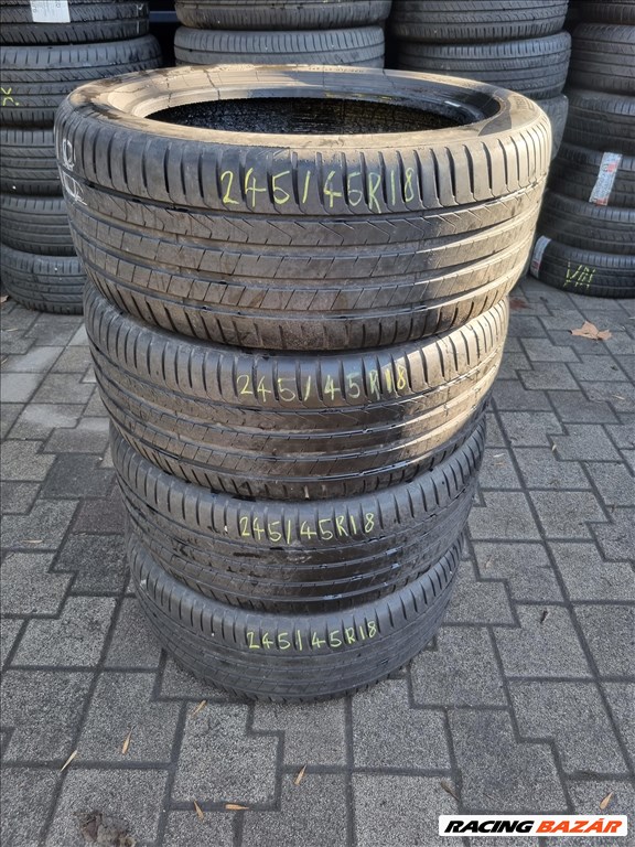  245/4518" újszerű Pirelli CinturatoP7 P7C2 nyári gumi 4db  1. kép