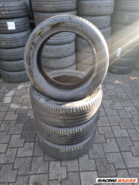  245/4518" újszerű Pirelli CinturatoP7 P7C2 nyári gumi 4db  2. kép