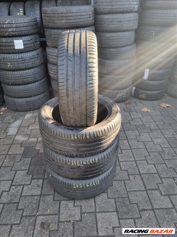  245/4518" újszerű Pirelli CinturatoP7 P7C2 nyári gumi 4db  3. kép