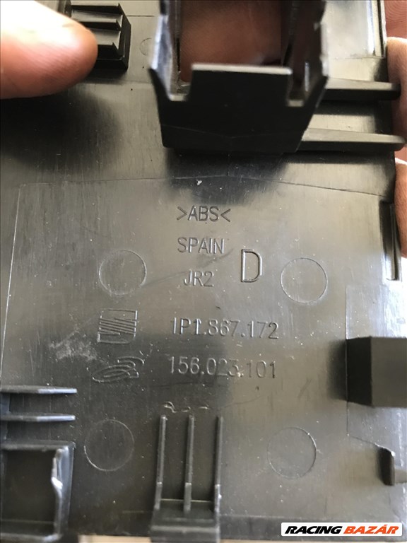 Seat León II 1P * jobb első ablakemelő kapcsoló keret 1p1867172 3. kép