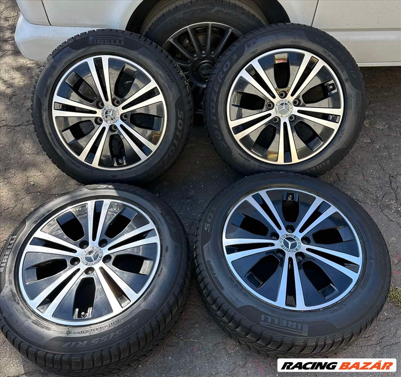 Mercedes Benz E-Klasse W213 gyári 7,5X17-es 5X112-es ET40 könnyűfém felni garnitura eladó 1. kép