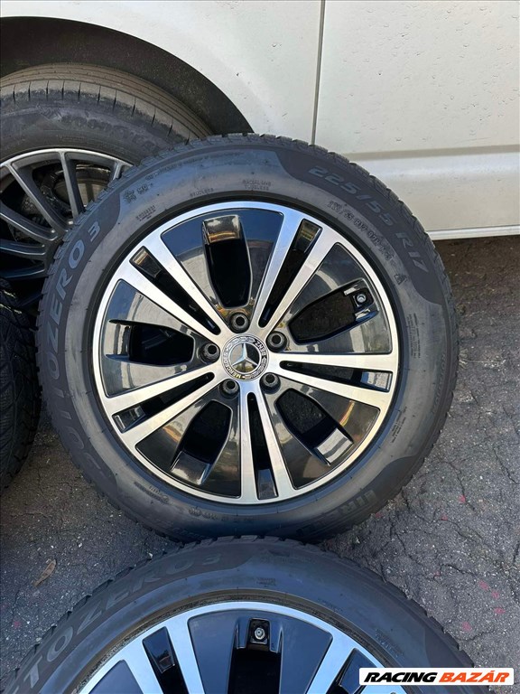Mercedes Benz E-Klasse W213 gyári 7,5X17-es 5X112-es ET40 könnyűfém felni garnitura eladó 4. kép