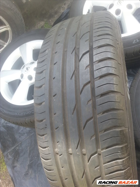  5x114.3 gyári Nissan Qashqai alufelni, rajta 215/60R17 Continental nyári gumi 10. kép