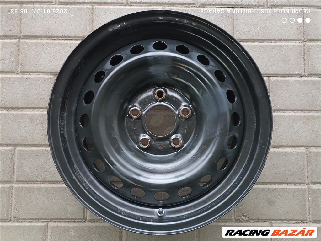 5x114,3 16" Nissan újszerű lemezfelni garnitúra +TPMS (R552) 3. kép