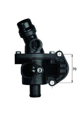 MAHLE TM 6 109 - termosztát, hűtőfolyadék AUDI SEAT SKODA VW