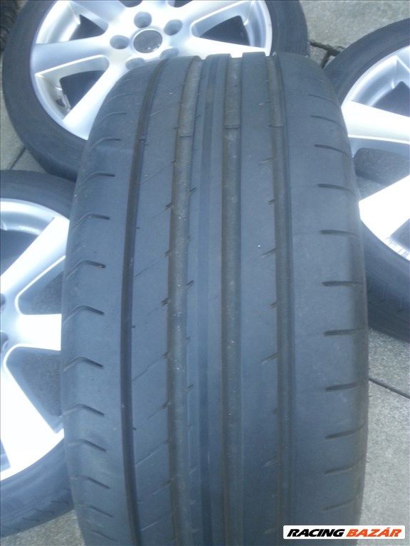  5x112 lyukosztású Borbet alufelni, rajta 215/45R17 91Y Fulda nyári gumi  6. kép