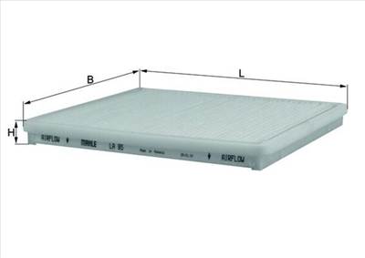 MAHLE LA 95 - pollenszűrő SUZUKI