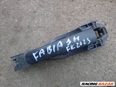Skoda Fabia I 2002 6Y0 837 885-886 Bal hátsó Külső kilincs  6y0837885