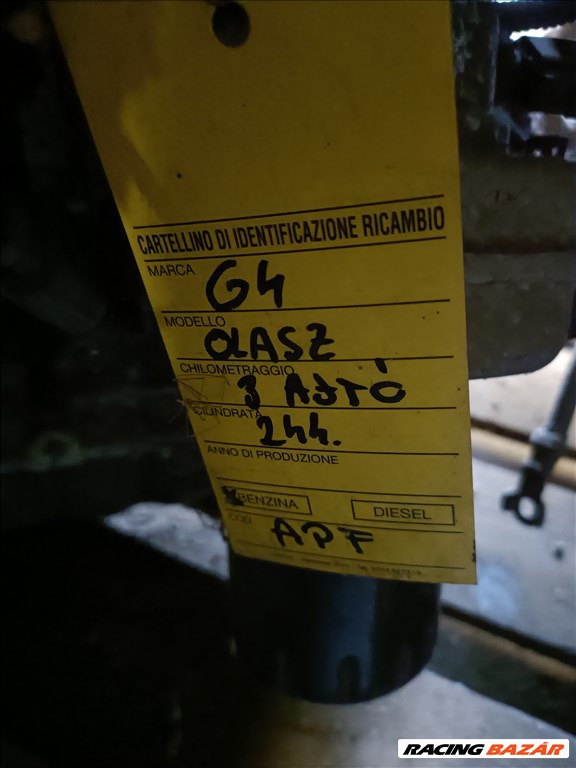 Volkswagen Golf IV 1.6 motor APF kóddal, számlával eladó apf16i vwgolf416 2. kép