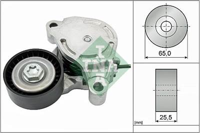 Szíjfeszítő, hosszbordás szíj Schaeffler INA 534 0571 10 for BMW, MINI