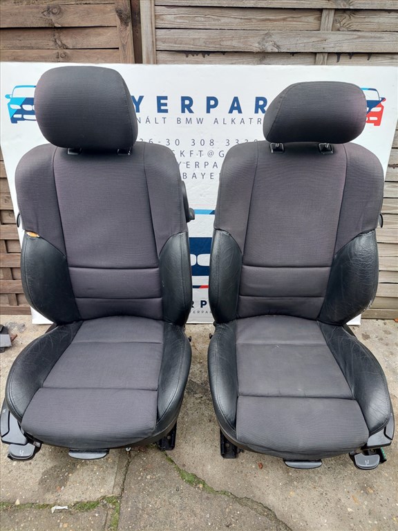 BMW E46 coupe combtámaszos sport félbõr ülés ülésszett belsõ 2. kép