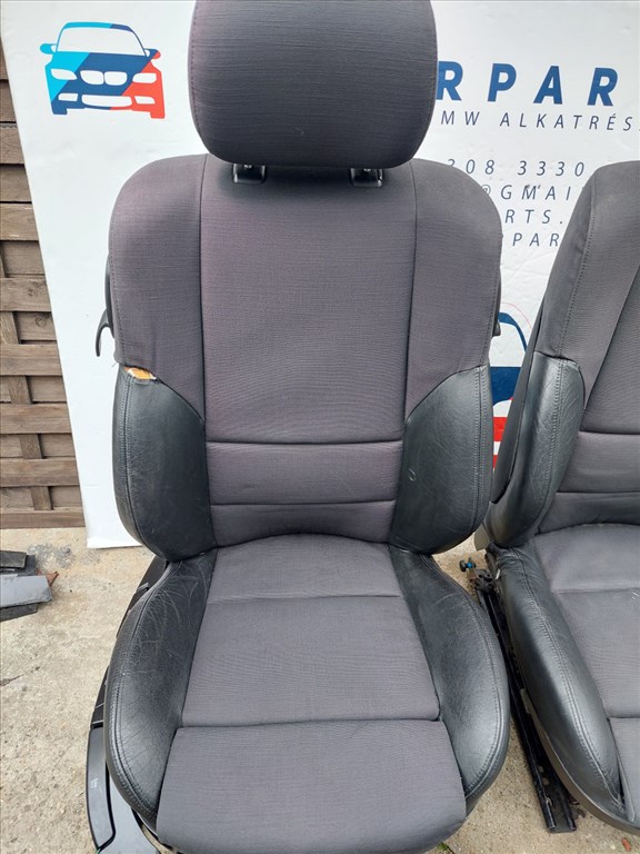BMW E46 coupe combtámaszos sport félbõr ülés ülésszett belsõ 3. kép