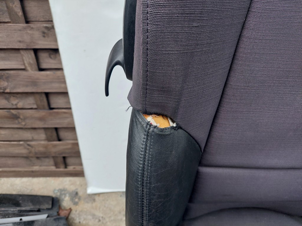 BMW E46 coupe combtámaszos sport félbõr ülés ülésszett belsõ 4. kép