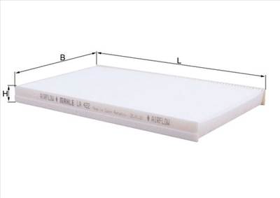 MAHLE LA 422 - pollenszűrő FIAT FIAT (NANJING)