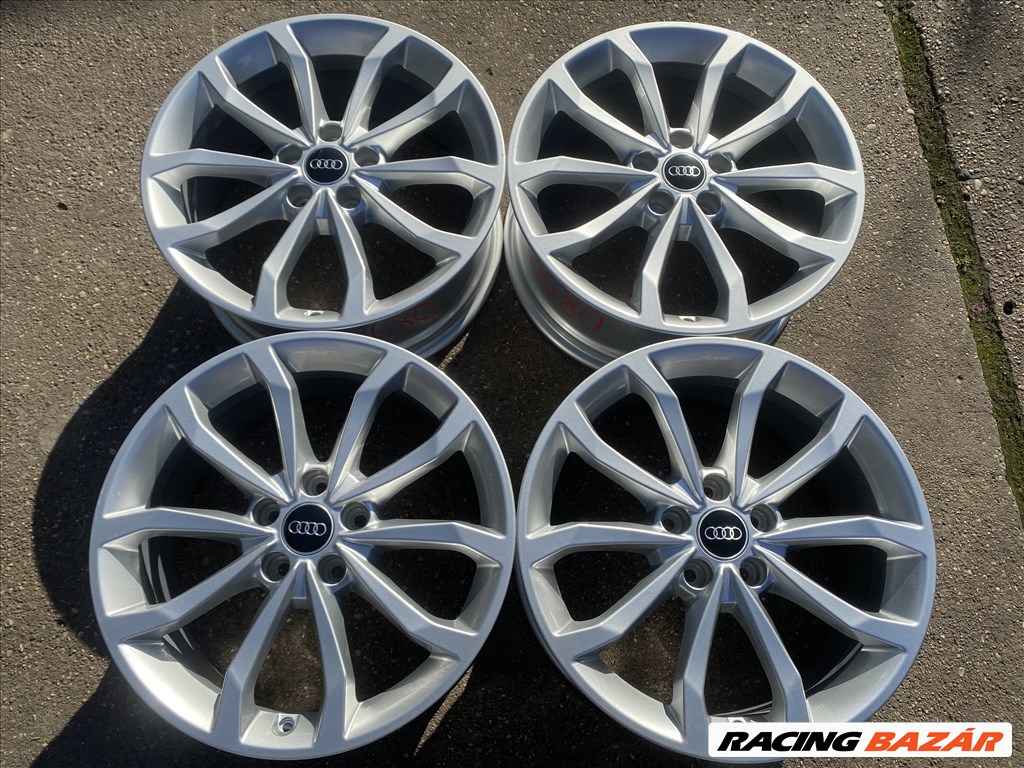 4db gyári 18" Audi A4 B9 alufelni. (3680) 1. kép