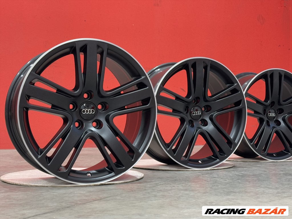 R18 5x112 (57,1) Original Audi Q3 SQ3 RSQ3   8J ET34  Black CUSTOM OE 8U0601025N 3. kép