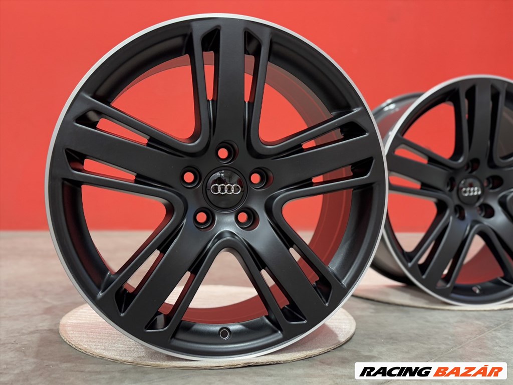 R18 5x112 (57,1) Original Audi Q3 SQ3 RSQ3   8J ET34  Black CUSTOM OE 8U0601025N 4. kép