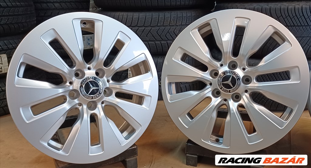  Új! Gyári Mercedes W206 C klasse alufelnik 5x112 6,5x17 ET34,5 4db 3. kép