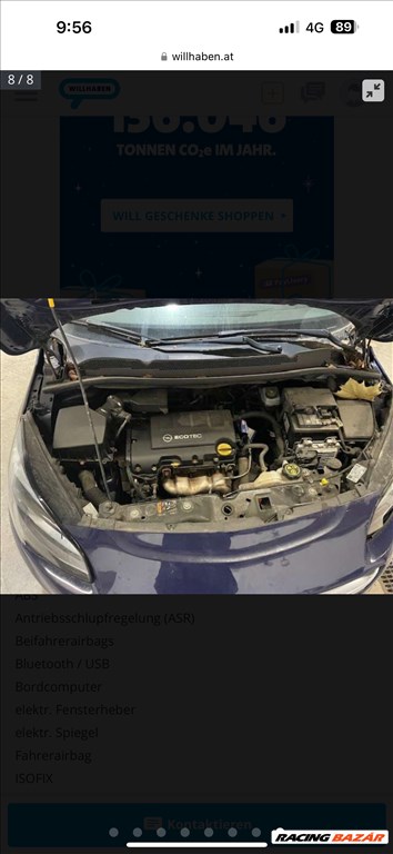 Opel Corsa E bontott alkatrészei 7. kép